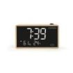 Thomson Radio Reloj Despertador con Proyeccion - Doble Alarma - Angulo Proyeccion Ajustable - Atenuador de Luz - Color Negro