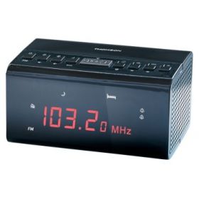 Thomson CR50 Radio Reloj Despertador - Alarma Dual - Color Negro