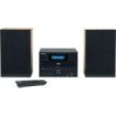 Thomson MIC123BT Micro Cadena 50W Bluetooth - Reproductor de CD, Radio FM - Tecnologia Bass Boost - Mando a Distancia - Color Negro/Madera
