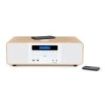 Thomson MIC201IBT Micro Cadena Bluetooth -Cargador Induccion - Potencia Musical 50W -  Color Madera/Blanco