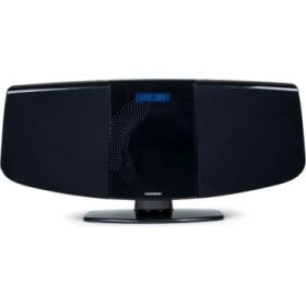 Thomson MIC400BT Micro Cadena 60W Bluetooth - Reproductor de CD, Radio FM - AUX-IN de 3,5mm - Mando a Distancia - Color Negro