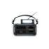 Thomson Radio Solar Portatil SOS - AM/FM - Bateria de 8000mAh - Linterna de Emergencia - 3 Modos de Carga - Funcion Powerbank - Color Gris