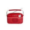 Thomson Radio Solar Portatil Retro RTS450BT - FM - Carga por Energia Solar o USB-C - Antena Telescopica - Bluetooth - Color Rojo