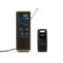 Thomson Altavoz Bluetooth con Estacion Meteorologica y Radio FM - Potencia Musical 15W - Pantalla Retroiluminada - Sonda Exterior Inalambrica - Color Madera y Negro