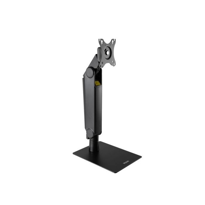Tooq Soporte de Mesa para Monitor de 17"-32" - Rotacion, Giro e Inclinacion Regulables - Gestion de Cables - Peso Max 8kg - VESA 100x100mm