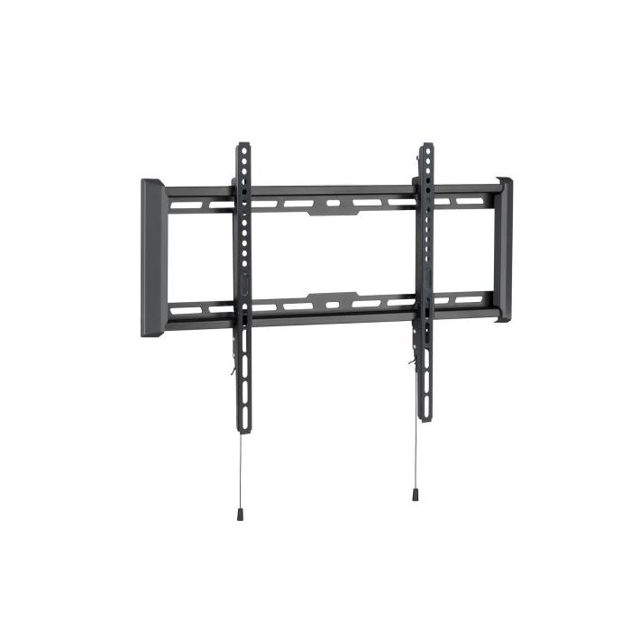 Tooq LP1083F-B Soporte Fijo de Pared para TV de 37"-80" - Peso Max 75Kg - VESA 600x400mm - Sistema de Liberacion Mediante Cordon - Color Negro