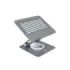 Tooq Soporte para Portatil hasta 13" - Rotacion 360 - Plegable y Portatil - Color Gris