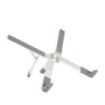 Tooq Soporte para Portatil hasta 17.3" - Plegable y Portatil - Color Plata