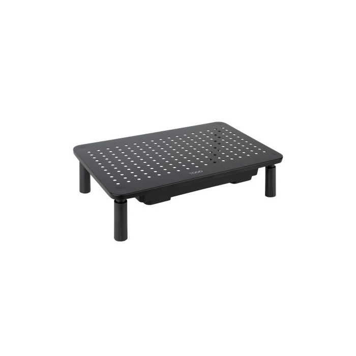 Tooq TQMR087 Soporte Elevador para Monitor o Portatil - Peso Max. 20kg - Cajon - Color Negro