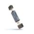 Tooq Lector de Tarjetas USB-C y USB-A - Compatible con SD, Micro SD y TF - Color Gris