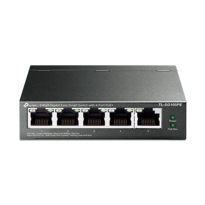TP-Link TL-SG105PE Switch 5 Puertos 10/100/1000Mbps - POE
