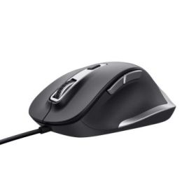 Trust Fyda Raton USB 5000dpi - 6 Botones - Cable de 1.50m - Color Negro