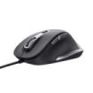 Trust Fyda Raton USB 5000dpi - 6 Botones - Cable de 1.50m - Color Negro