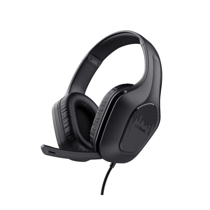 Trust GXT 415 Zirox Auriculares Gaming USB - Unidades de Altavoz 50mm - Cable 2m - Color Negro