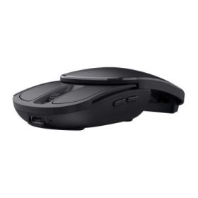 Trust Zylo Raton Inalambrico Plegable de Bolsillo - 2400 dpi - 6 Botones - Color Negro