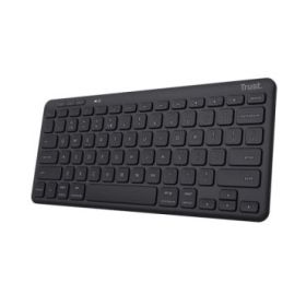 Trust Lyra Inalambrico Bluetooth 5.0 - Bateria Recargable - Hecho con Materiales Reciclados - Color Negro