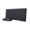 Trust Lyra Pack de Teclado y Mouse Inalambrico Bluetooth - Multidispositivo - Uso Ambidiestro - Color Negro