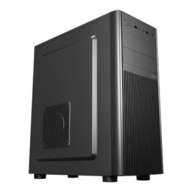 Unykach UK8026 Caja ATX - Tamaño Disco Soportado 3.5", 2.5" - USB-A 2.0, USB-A 3.0, USB-C, Audio - Color Negro