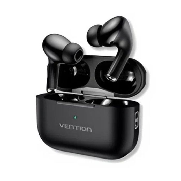 Vention Echo Lite E11 Auriculares Bluetooth 5.4 con Estuche de Carga - True Wireless - 6h Autonomia - Color Negro