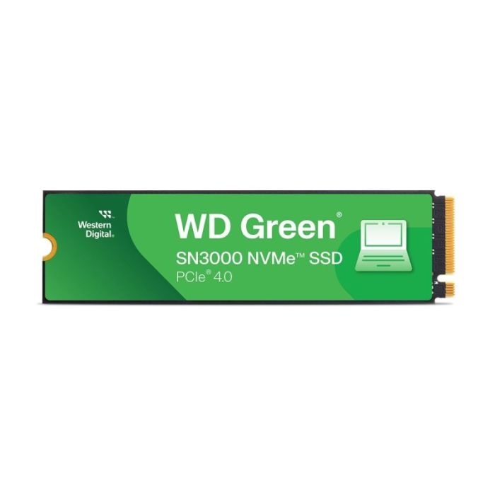 WD Green SN3000 Disco Duro Sólida 500 GB - PCIe 4.0 x4 (NVMe)