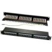 WP Patch Panel de 24 Puertos RJ45 Cat. 6A STP 1U - Color Negro