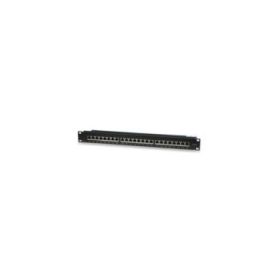WP Patch Panel de 24 Puertos RJ45 CAT6 FTP - 1U IDC - Color Negro