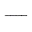 WP Patch Panel de 24 Puertos RJ45 CAT6 UTP - 0.5U IDC de Alta Densidad - Color Negro