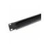 WP Guia 1U Cableado con Cepillo - 490x15x55mm - Color Negro