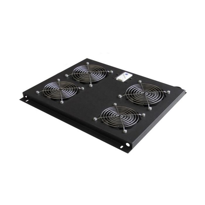 WP Termostato para Armarios de la Serie RNA con 4 Ventiladores - 475x55x800mm - Color Negro