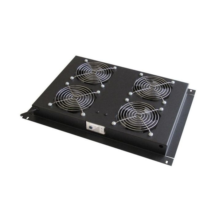 WP Termostato para Armarios de la Serie RSA con 4 Ventiladores - 475x55x550mm - Color Negro