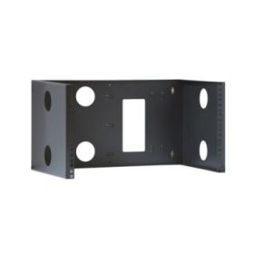 WP ROA-06603-Bu Bastidor Mural Abierto 4U - Estructura de Acero Resistente - 500x305x267mm - Color Negro