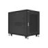 WP RSB-10610-B Armario de Suelo para Redes 10U - Puerta de Acero Perforada - Cerradura de Seguridad - 600x1000x594mm - Color Negro