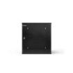 WP RWA-15604-B Armario Mural 15U - Puerta de Cristal - Cerradura de Seguridad - 540x450x720mm - Color Negro