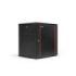 WP RWB-06605-B Armario Mural 6U - Puerta de Cristal - Cerradura de Seguridad - 600x500x370mm - Color Negro