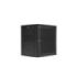 WP RWC-09604-B Armario Mural 9U - Puerta de Acero Perforada - Cerradura de Seguridad - 540x450x445mm - Color Negro