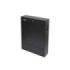 WP RWN-02601-B Armario Mural Vertical 4U - Cerradura de Seguridad con Llave Tubular - 600x150x750mm - Color Negro