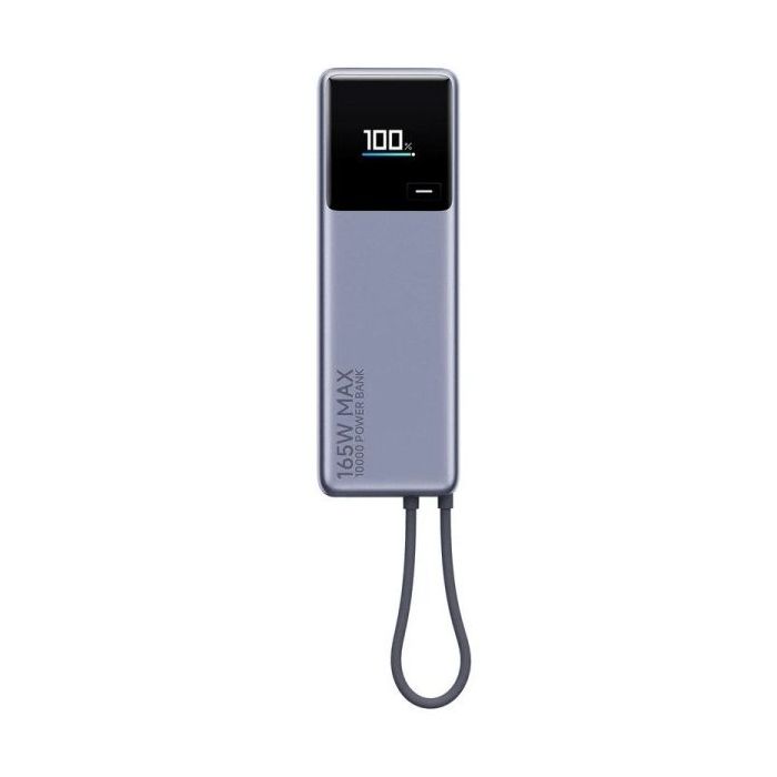 Xiaomi 165W PowerBank 10000mAh con Cable Integrado - 1x USB-C y Cable USB-C - Con Salida Combinada de hasta 165W