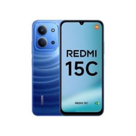 Xiaomi Redmi 15C Smartphone Pantalla 6.9" - 4GB - 256GB - Camara Principal 50MP - Bateria 6000mAh - Color Azul