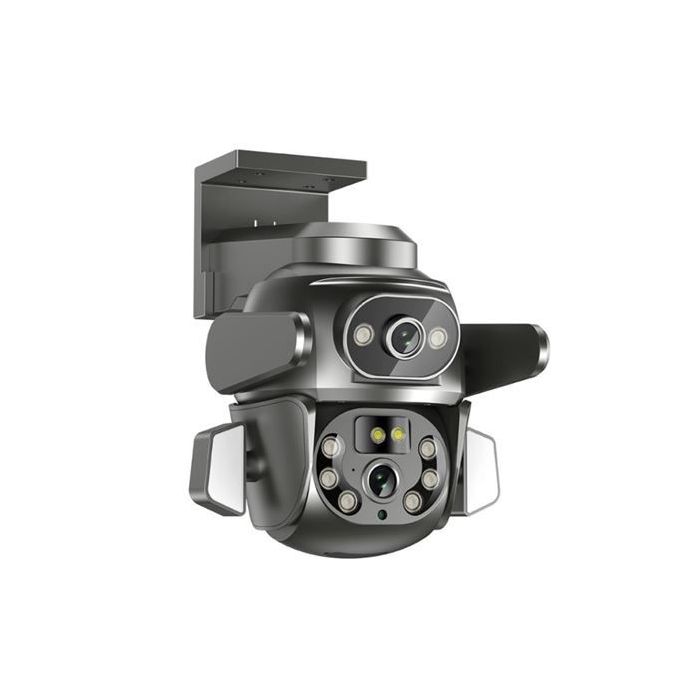XO CR04 Camara Vigilancia WiFi - FullHD - Deteccion de Movimiento - Vision Nocturna - Sonido Bidireccional - Color Negro