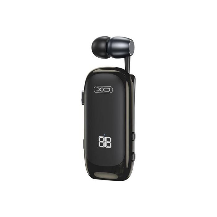XO BE51 Auricular Bluetooth 5.4 con Microfono de Solapa - Cancelacion de Ruido ENC - Color Negro