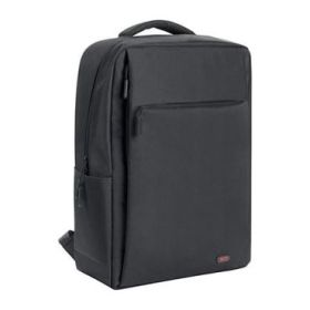XO CB02BK Sport Mochila para Portatil - Hasta 17" - Impermeable y Resistente - Carga Rapida USB - Diseño Ergonomico - Color Negro