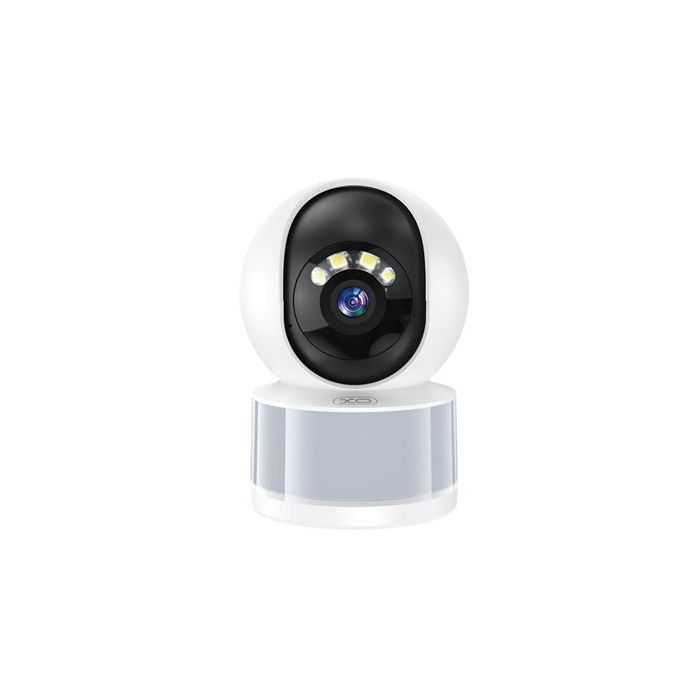 XO CR11 Camara de Vigilancia WiFi - Motorizada - Vision Nocturna - 3Mpx - Bluetooth - Color Blanco