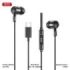 XO EP81 Auriculares Intrauditivos con Microfono - Conexion USB-C - Cable de 1.20m - Color Negro