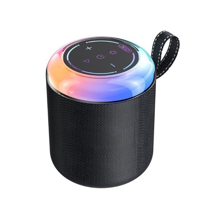 XO F67 Altavoz Bluetooth - LED RGB - Color Negro