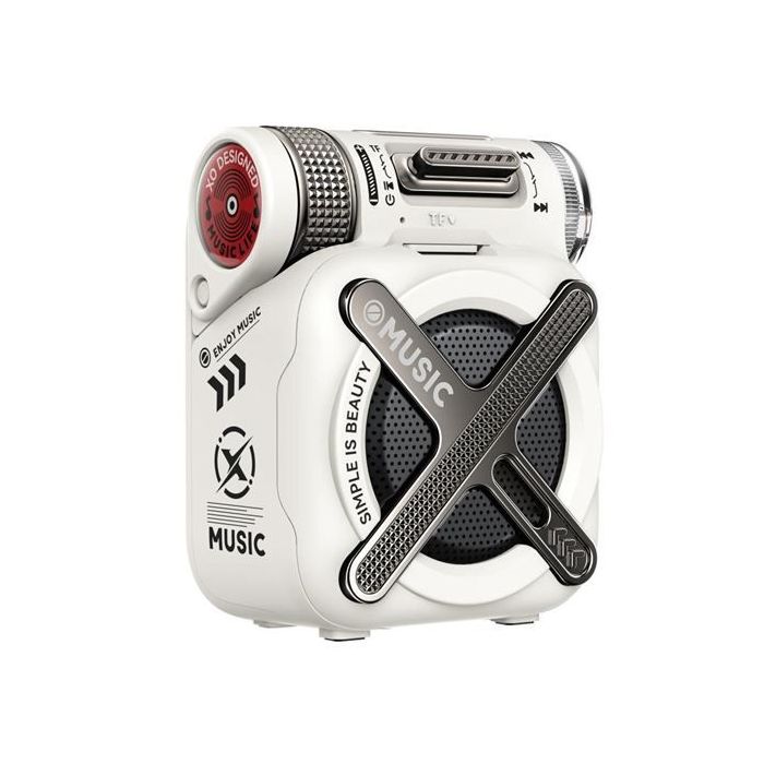 XO F72 Altavoz Bluetooth - Portatil - Ultra Compacto - Color Blanco
