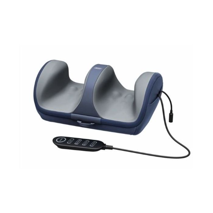 XO FG10 Masajeador de Piernas - 3 Niveles de Intensidad - 24W - Temporizador - Color Azul Oscuro y Gris