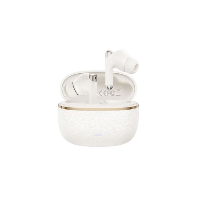 XO G33 Auriculares Bluetooth 5.4 - TWS - Cancelacion de Ruido ENC+ANC - Caja Texturizada - Control Tactil - Color Blanco