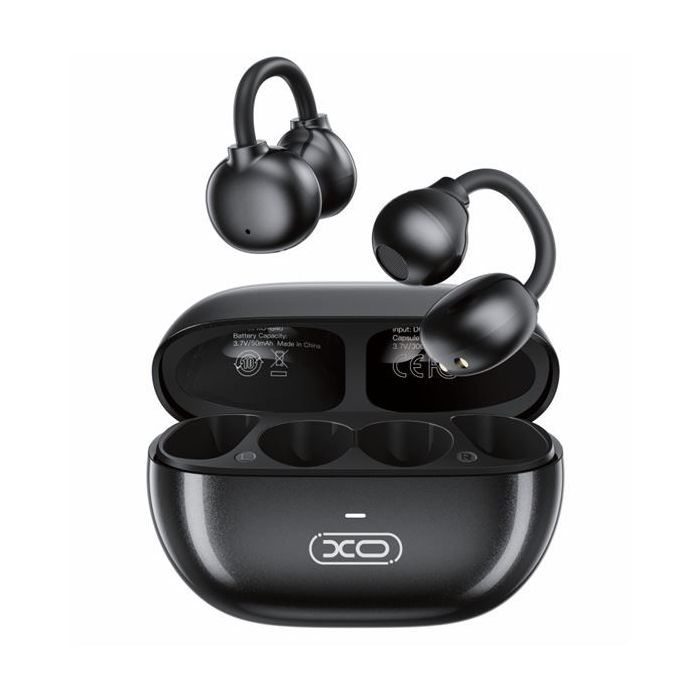 XO G40 Pearl Clip Auriculares TWS - Bluetooth 5.3 - Color Negro