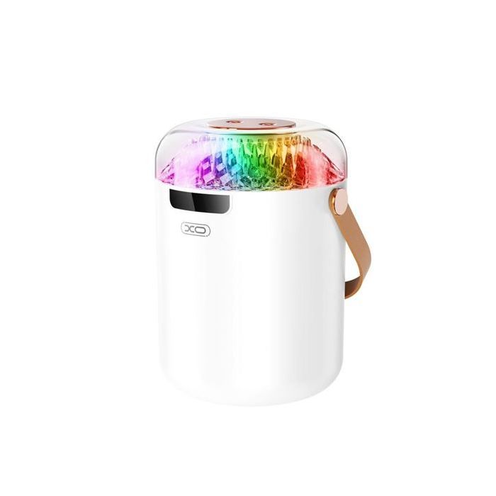 XO Hf13 Humidificador - 5 Modos de Pulverizacion - Bateria 500mAh - Capacidad 1.5L - RGB - Color Blanco