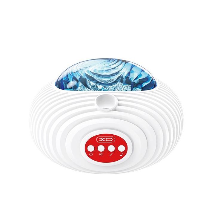 XO YH12 Lampara Proyector de Estrellas - Altavoz Bluetooth - Color Blanco